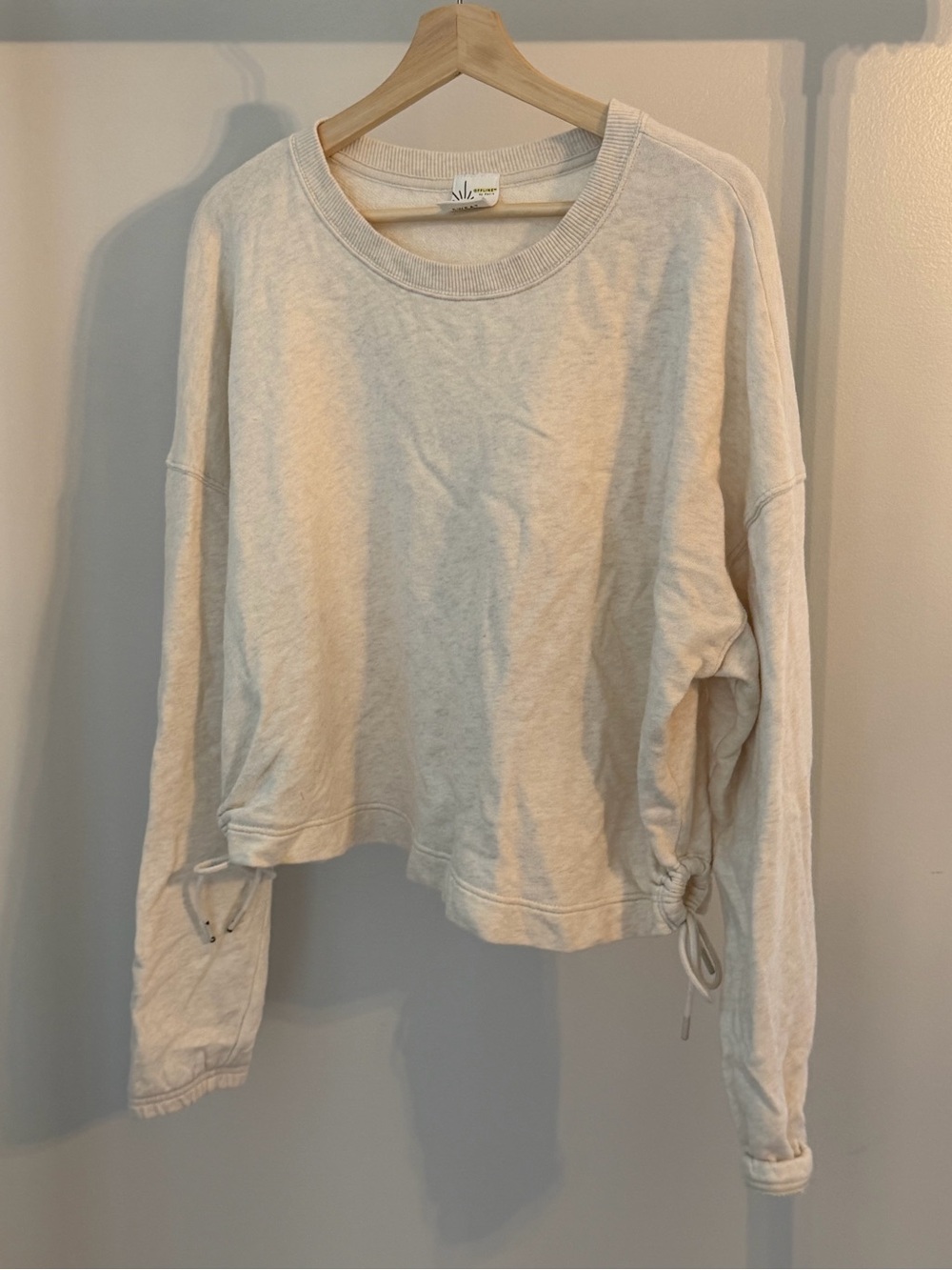 aerie Cream Crewneck Sweatshirt